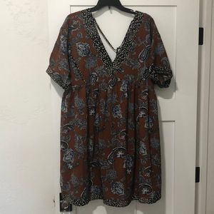 Chicsoul Paisley printed dress